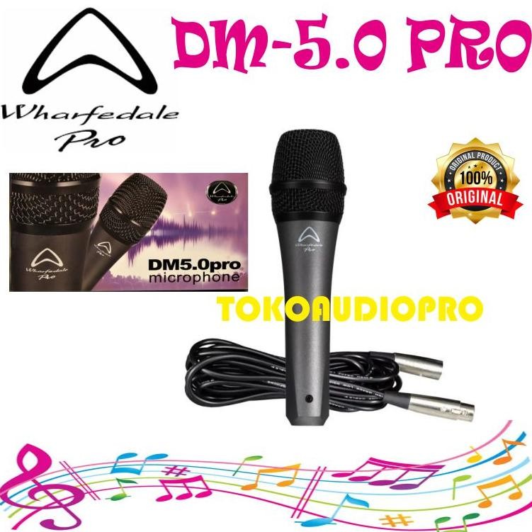 ready  Mic Wharfedale DM5.0 Pro Supercardioid Dynamic Microphone Original DM-5.0PRO