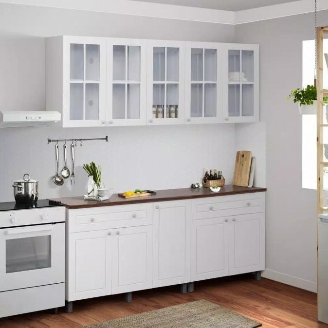 KITCHEN SET ATAS 3 PINTU KITCHEN SET KIRANA RAK PIRING MINIMALIS