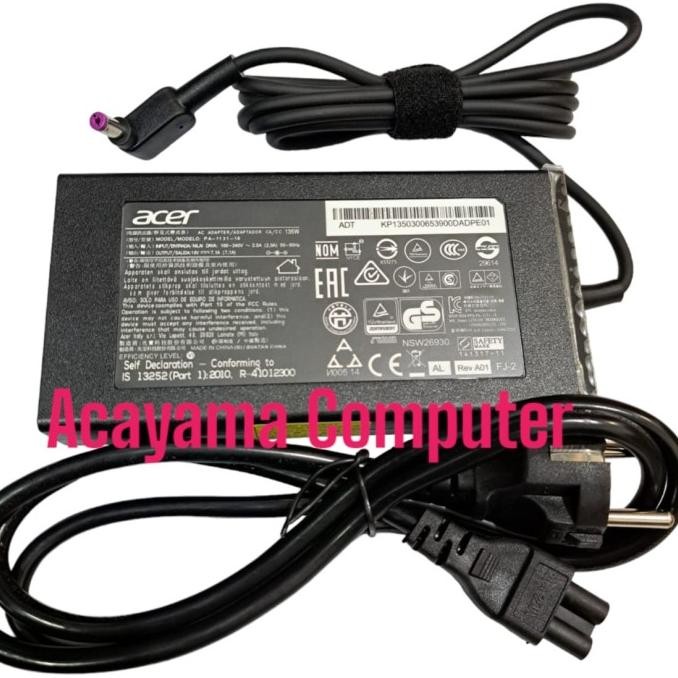 Adaptor Charger Acer Nitro 5 An515-41 An515-42 An515-51 An515-52 135W New Stok