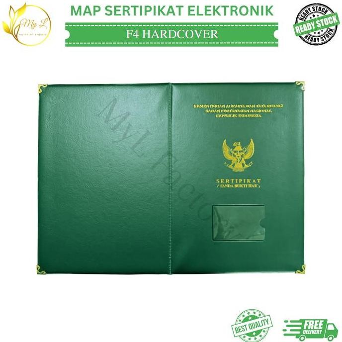 

new !!! My.L MAP F4 SERTIPIKAT ELEKTRONIK GARUDA / COVER SERTIFIKAT TANAH / SAMPUL SERTIPIKAT RUMAH BARU murah