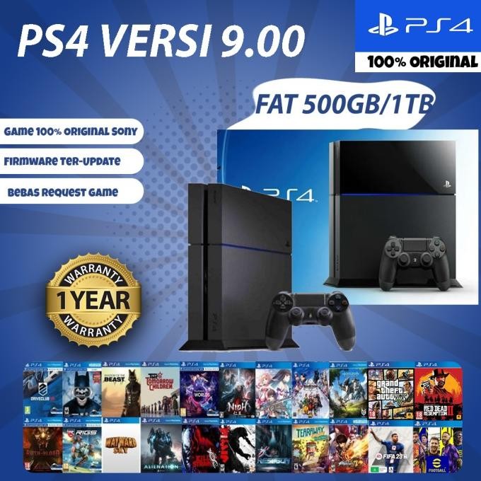 PS4 FAT CFW HEN 1TB FULL GAME murah