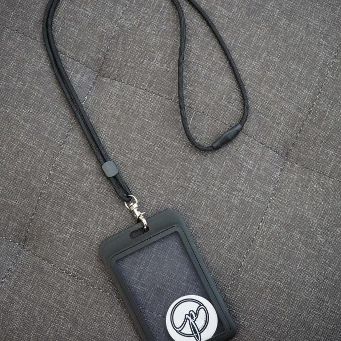 

new !!! minimax lanyard premium id card 2 Sisi tali id card kalung nametag murah