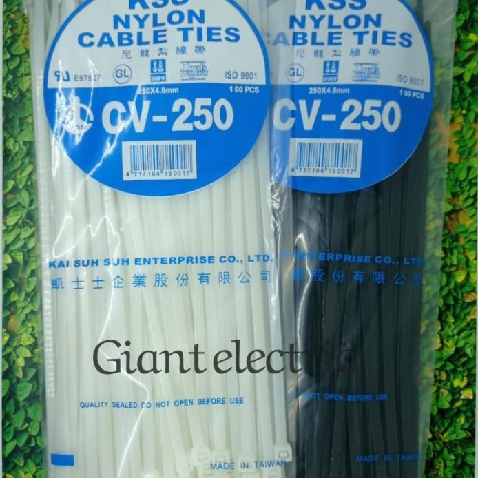 

new !!! KABEL TIES/KABEL TIS/ CABLE TIE 250 x 4,8 mm murah