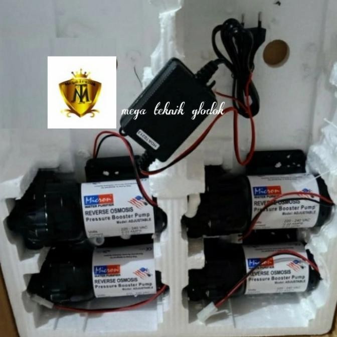 MESIN POMPA RO MICRON 24VOLT POMPA BOOSTER REVERSE OSMOSIS