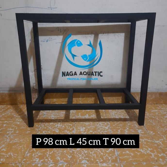 TERMURAH - Rak Aquarium Besi Holo Ukuran 98 x 45 X 90