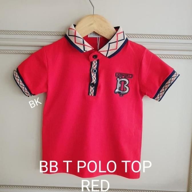 MILANBERRY BUR BERRY T POLO TOP KAOS ANAK LAKI KERAH BRANDED MERK TOP