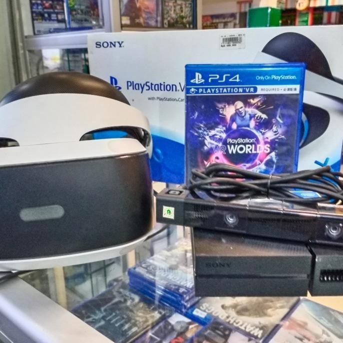PS4 VR PSVR Fullset Camera BD Game Virtual Reality Playstation 4 PS VR murah
