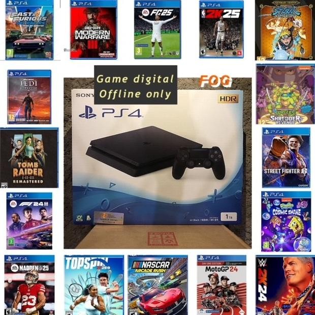 PS4 Slim 1 Tb Fullgame digital bebas pilih OFW terbaru murah