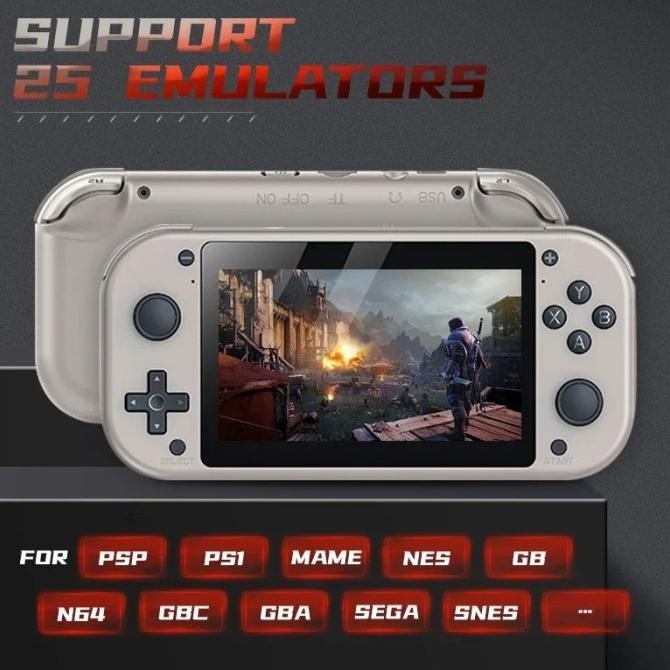 Game Console Handheld Gameboy 4.3 Inch 20K Retro Games 64GB Emulator PSP PS1 PS2 murah