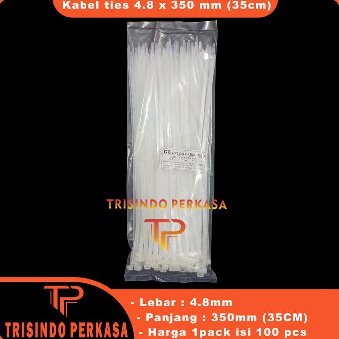 

new !!! Kabel Ties Cable Tie 4.8 x 350mm (35cm) murah