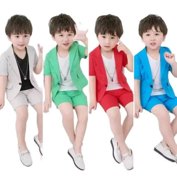 SETELAN JAS BLAZER 3IN1 ANAK LAKI-LAKI 1-5 TAHUN BAJU ANAK BERKUALITAS