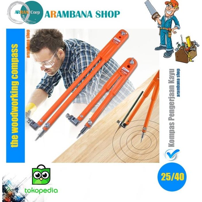 

TERBARU - Jangka tukang the woodworking compass