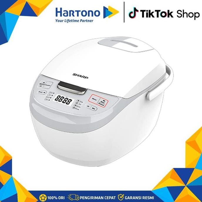 sharp penanak nasi rice cooker ks-ds18-wh