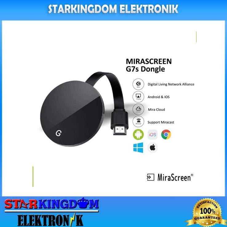 WAGI MiraScreen G7s Miracast Wireless WiFi Mirorring HDMI Dongle HP Ke TV