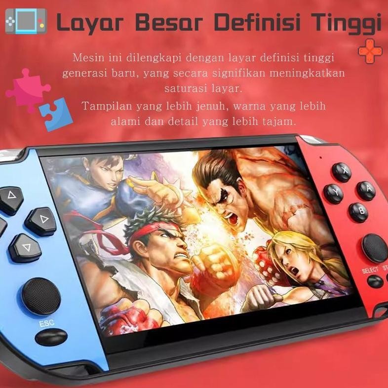 Konsol Game, Konsol Game X12plus, Konsol Game Genggam Layar Lebar, Konsol Game Nostalgia, Konsol Gam