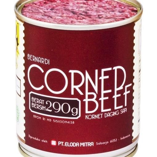

Bernardi Corned Beef 290Gr Can Ornet Api Aleng Halal