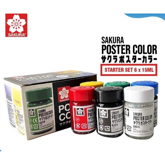 

Sakura Poster Color Starter Set 6X15Ml / Cat Poster Sakura