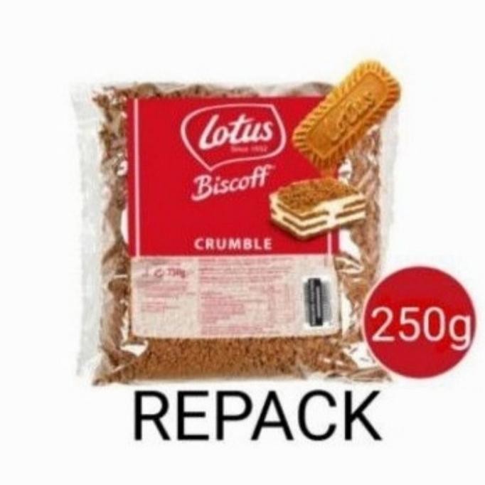 

REPACK!!! Lotus Biscoff Crumble 250gr