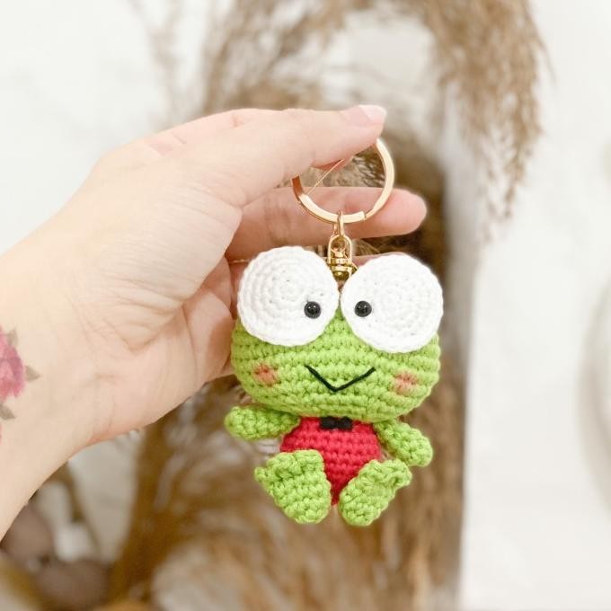 COD Keroppi Amigurumi - boneka rajut sanrio