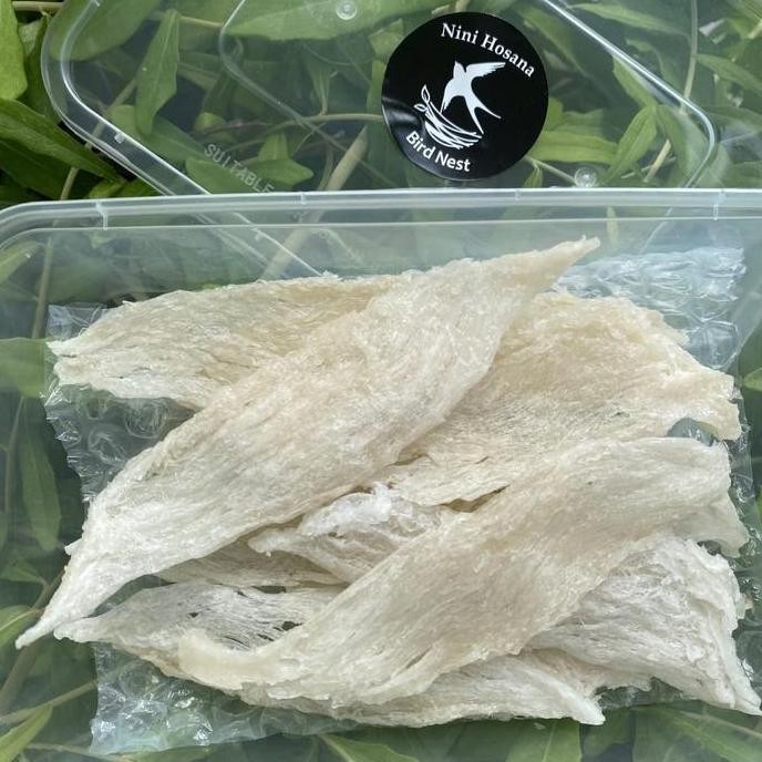 

Sarang Walet Kering Bersih 50Gr Gepeng Original Dan Terlaris