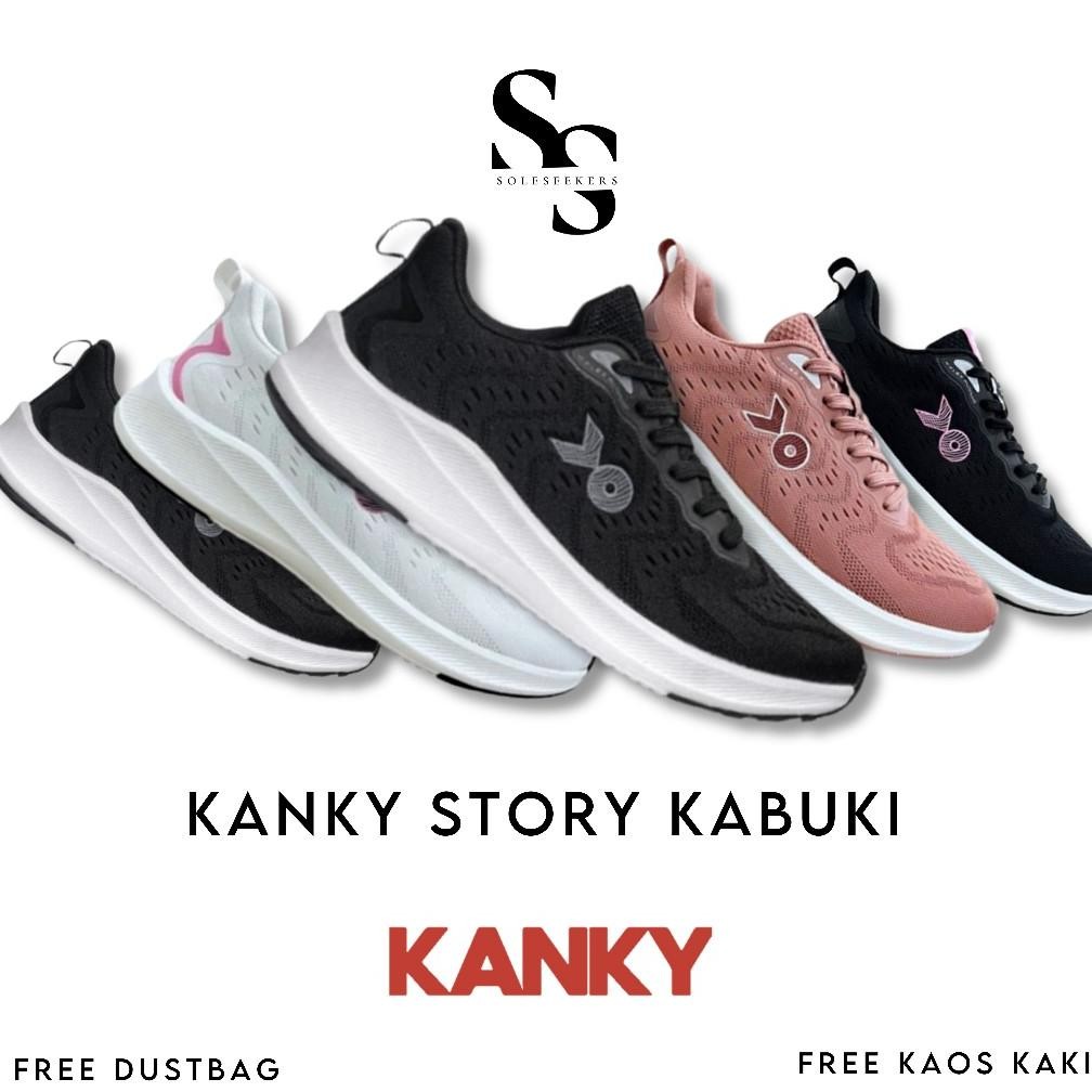 Best Sepatu Kanky Story Kabuki Sepatu Sneakers Casual Sepatu Running Kanky Sport Pria Wanita Origina