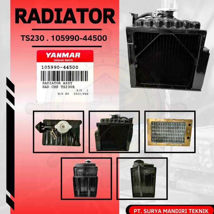 Yanmar Ts230 Radiator 105990-44500 Asli Genuine New Stok