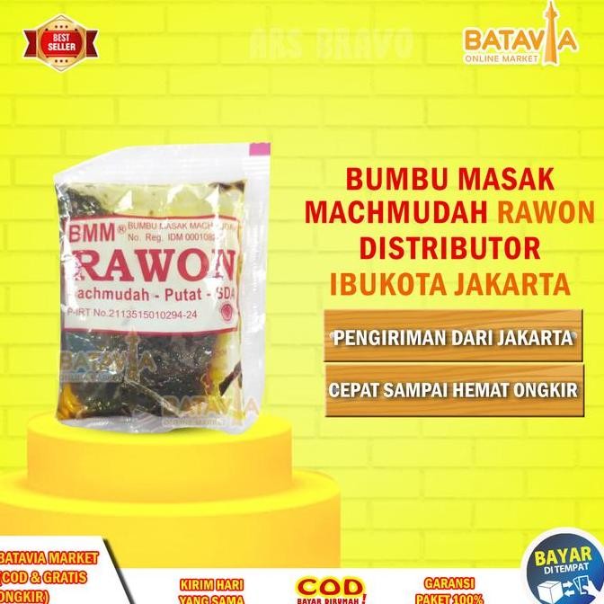 

Bumbu Masak Machmudah (BMM) Bumbu Instant Termurah Terlaris - RAWON