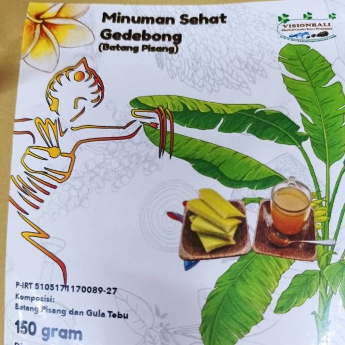 

] minuman sehat gedebong (barang pisang)