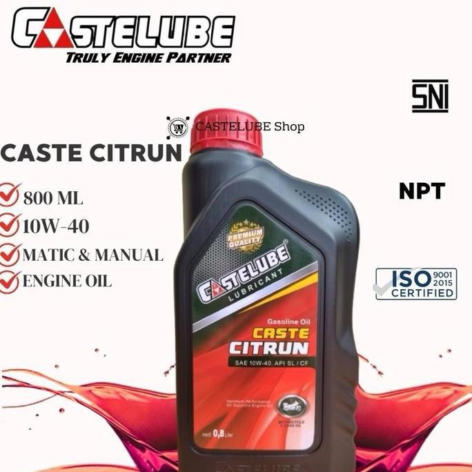 

Terbaru Castelube Citrun 10W-40 800ml
