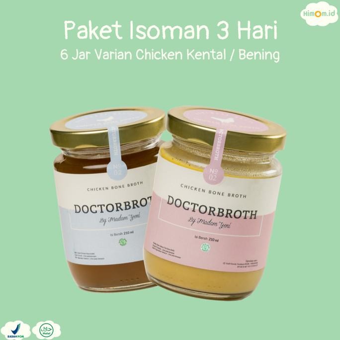 

Terbaru Paket Isoman 3 Hari 6 Jar Doctor Broth - Kaldu Tulang