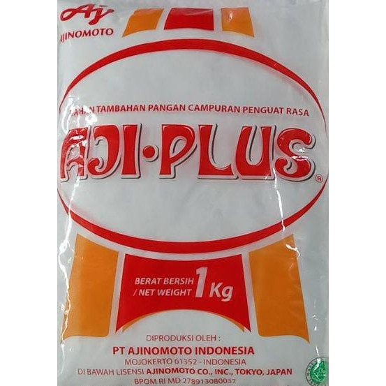 

Terbaru Aji-plus / Ajiplus Ajinomoto 1 kg / Penyedap penguat rasa Ajiplus