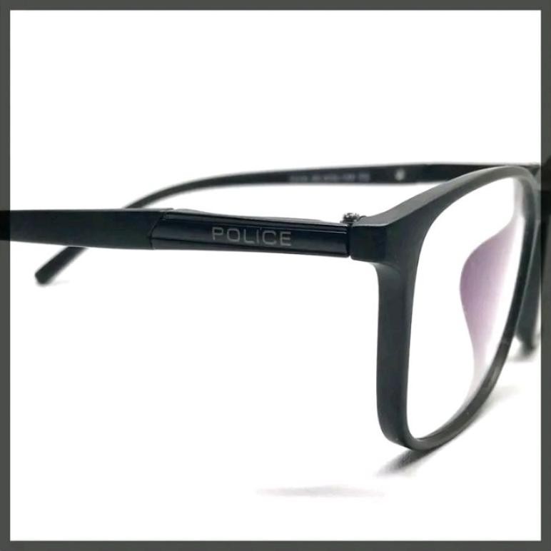 gjk-25 Bisa COD Kacamata Photocromic Lensa Anti Radiasi Frame Police Made in Italy Unisex / Kaca Mat