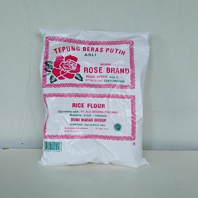 

Terlaris Tepung Beras Rose Brand 500 Gram