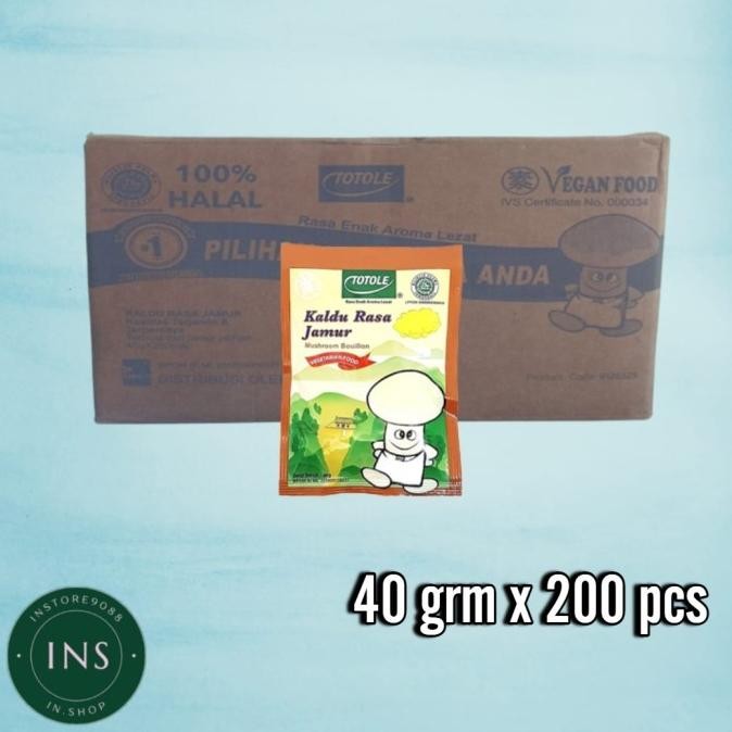 

Terbaru Totole Kaldu Jamur 40 gram 1 Dus isi 200 pcs