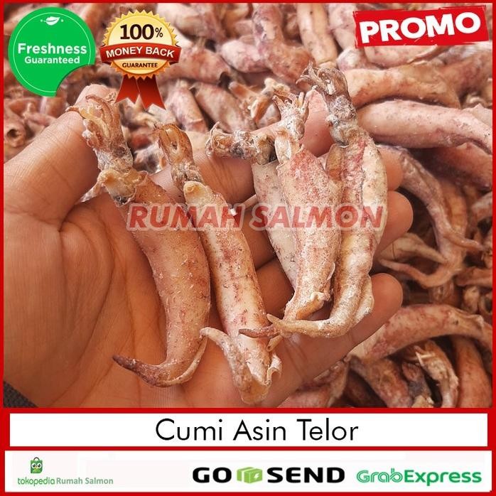 

Terlaris Ikan Asin Cumi Telor Ikan Asin Cumi 500 Gr / Cumi Asin 1/2 Kg