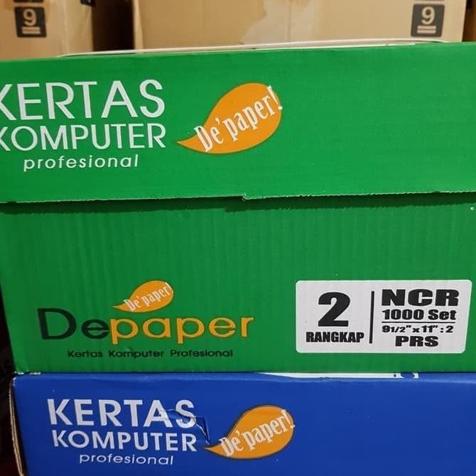 

BEBAS ONGKIR - KERTAS CONTINUOUS FORM Depaper 2ply PRS NCR
