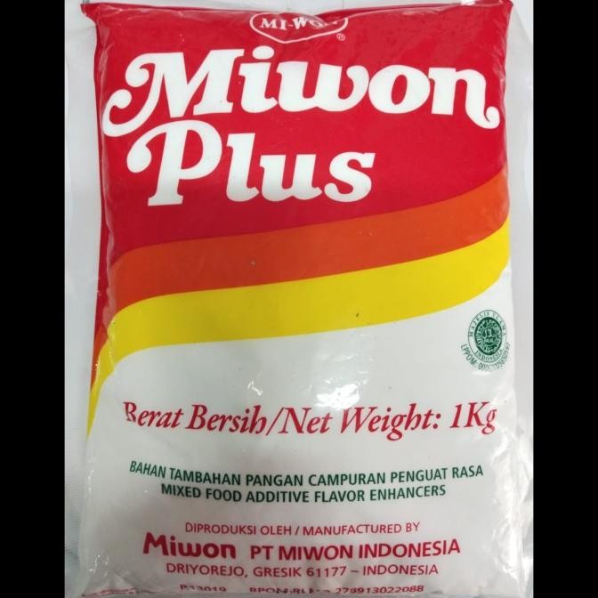 

Terbaru Miwon Plus Boster Penyedap Rasa - 20 Kg