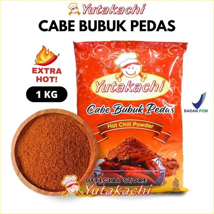 

Cabe Bubuk Pedas 1Kg / Cabe Giling Halus / Chili Powder bisa cod Rempah Bahan