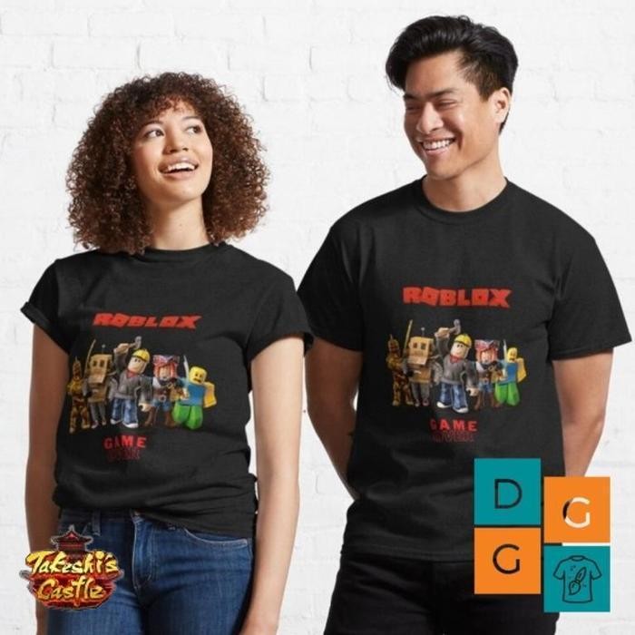 Kaos Murah Kaos Roblox, Baju Roblox, Avatar Roblox, Kaos-Baju Anak Roblox,Type 18