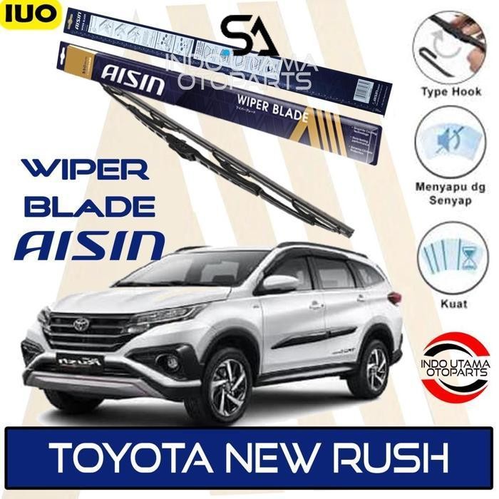 Promo Wiper Mobil Toyota New Rush 2018 Aisin Sepasang 16-22" Original
