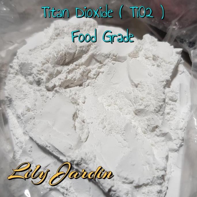 

+++++] Titanium Dioxide Powder / Pemutih Makanan - Food Grade - 250 gram