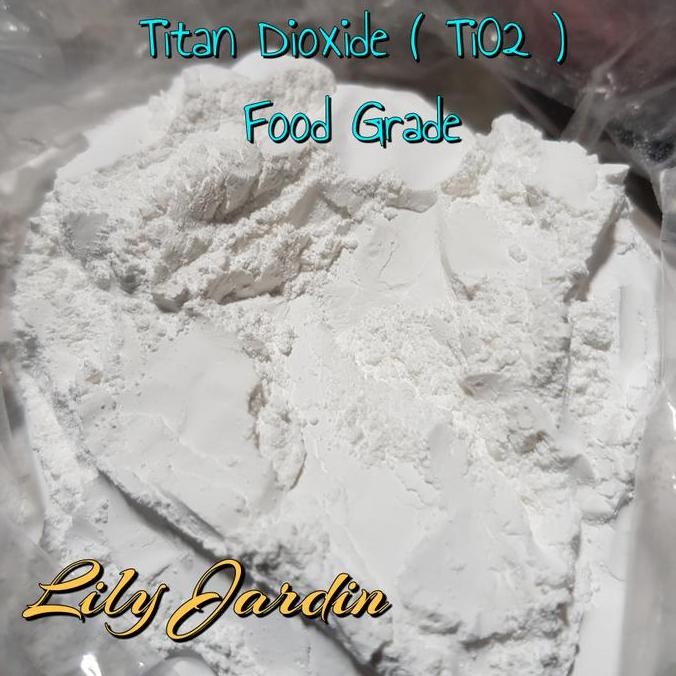 

*#*#*#] Titanium Dioxide Powder / Pemutih Makanan - Food Grade - 100 gram