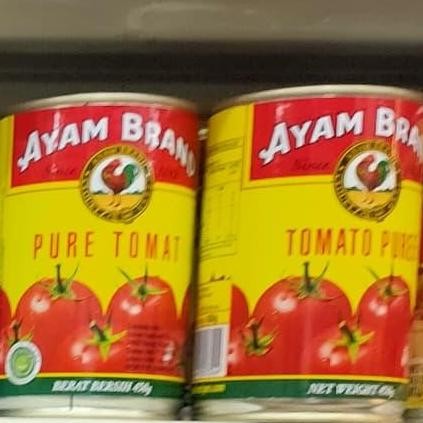 

Terbaru Ayam brand tomato pure 450gr