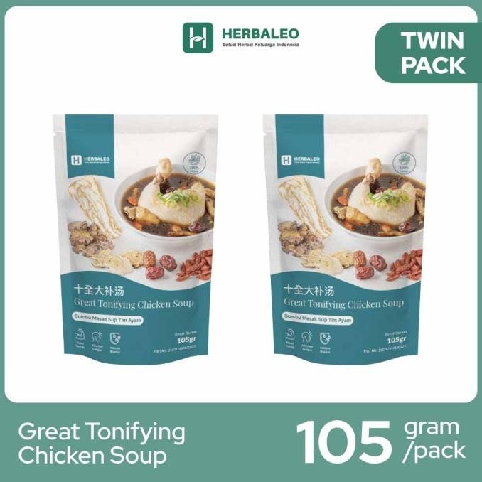 

Terbaru Twinpack - Herbaleo Great Tonifying Chicken Soup