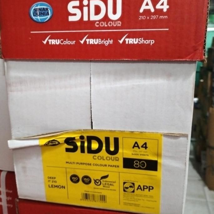 

sidu A4 80 (IT 210) lemon (per rim)
