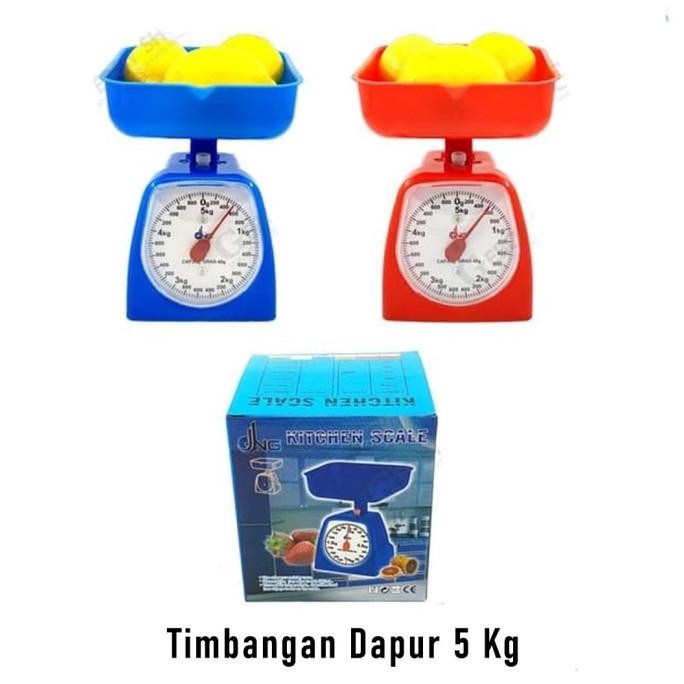

Terlaris Timbangan Kue Makanan 5Kg Mekanik Dapur Baking Gula Beras Tepung Murah