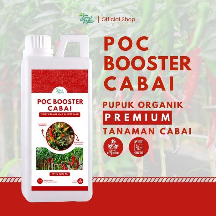 

Terlaris Poc Booster Cabai 1 Liter - Pupuk Organik Cair Dan Zpt Khusus Tanaman Cabai & Pelebat Cabai [Bisa Cod]