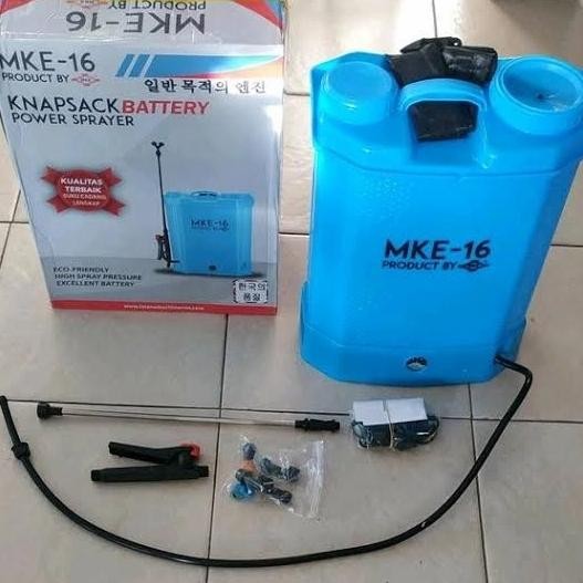Sprayer Knapsack Charge 16 Liter Elektrik Mke 16 By Mkk Alat Semprotan New Stok