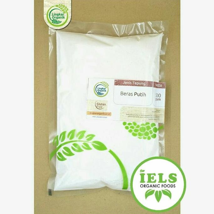 

Terlaris Tepung Beras Putih Organik Kemasan 500Gr