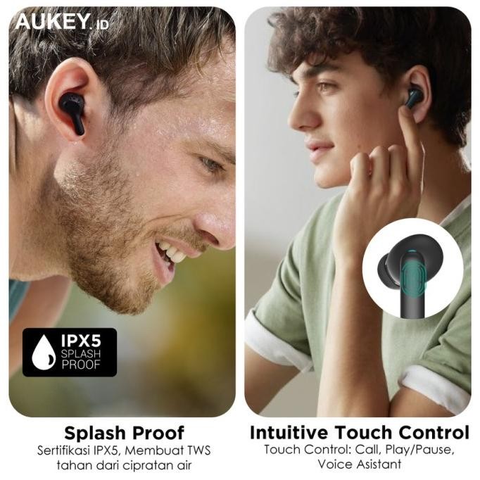 Sale Aukey Ep-M1S Move Series Mini S Tws True Wireless Earbuds Earphone